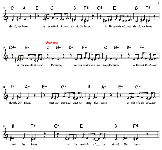 Sheet Music